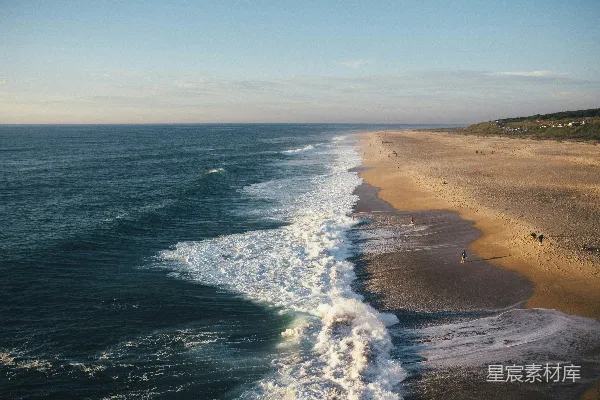 高清摄影 海滩和海洋的空中俯瞰图