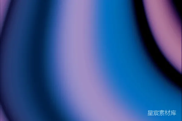 高清摄影 流动的蓝色和紫色波浪