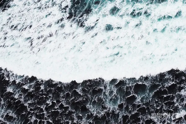 高清摄影 海洋波浪的照片