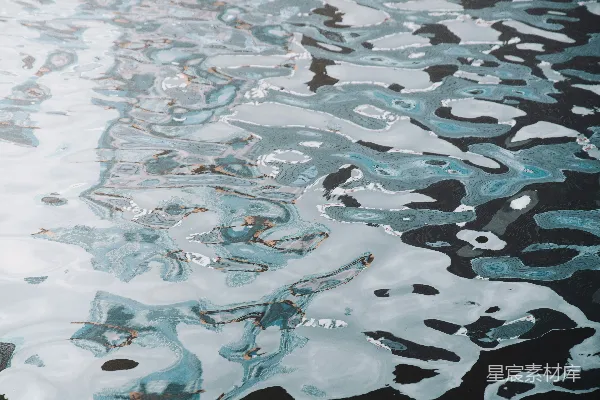 高清摄影 水体上的水滴