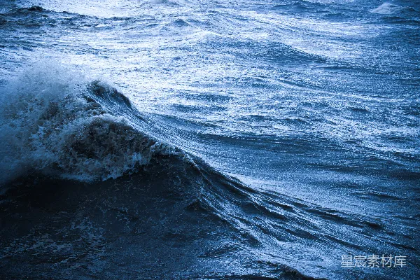 高清摄影 海洋中的一波