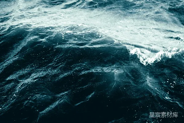 高清摄影 水面上的波浪