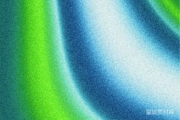 高清摄影 流动的绿色和蓝色波浪