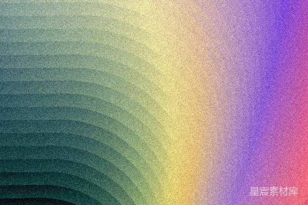 高清摄影 弯曲的鲜艳渐变色搭配纹理感