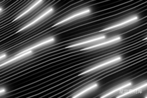 高清摄影 暗色背景中的发光线条
