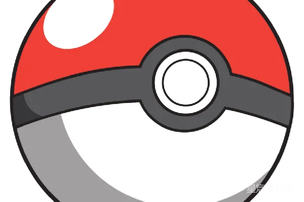 元素素材 poke球