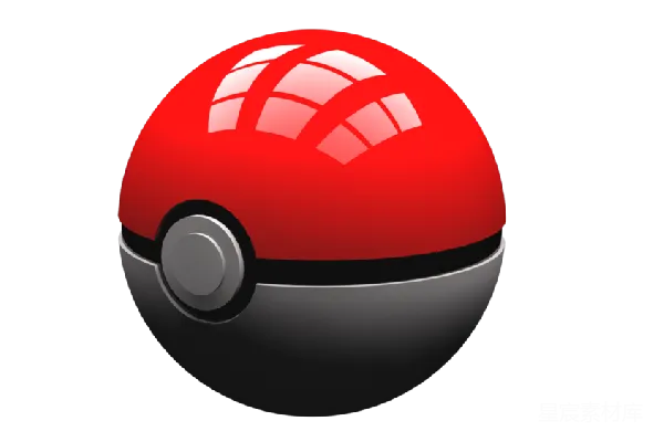 元素素材 poke球
