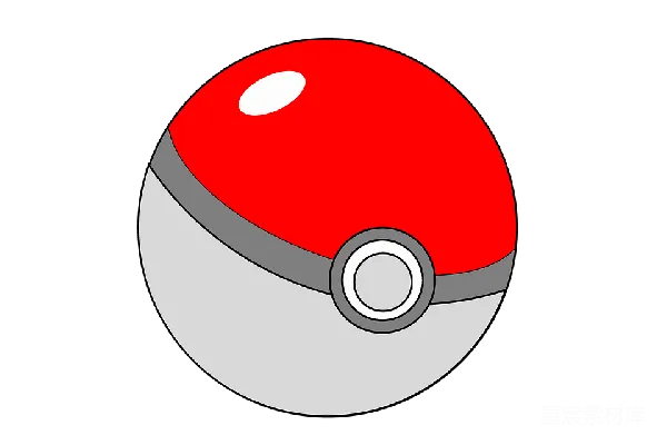 元素素材 poke球