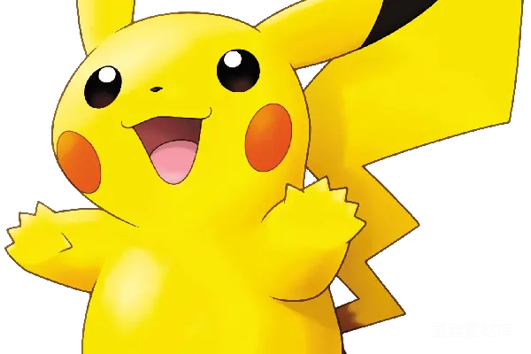 元素素材 电 Pikachu