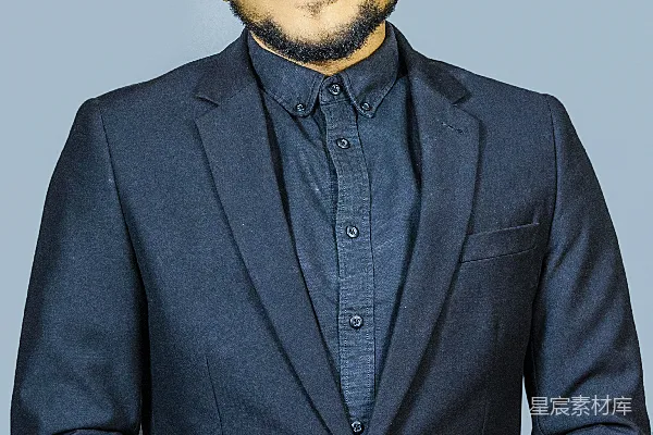 高清摄影 穿黑色西装夹克，戴着墨镜的男人