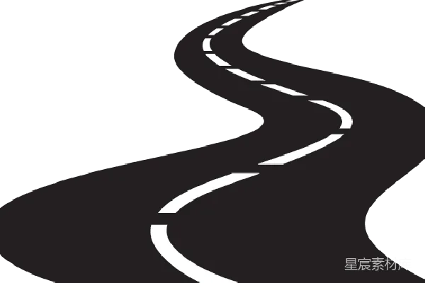 元素素材 道路