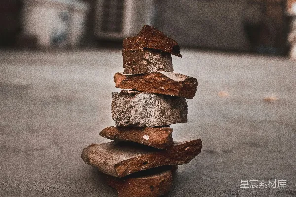 高清摄影 棕色和灰色的岩石结构