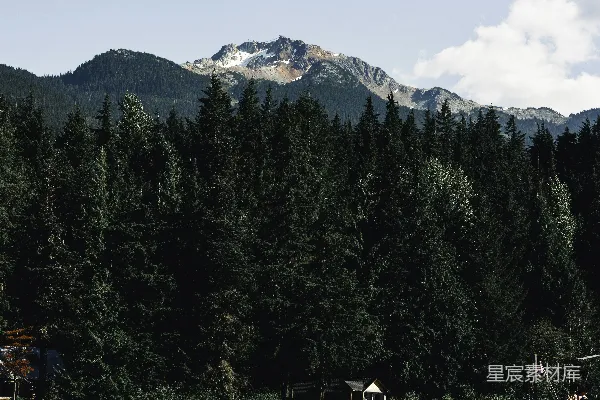 高清摄影 湖边山景的景色