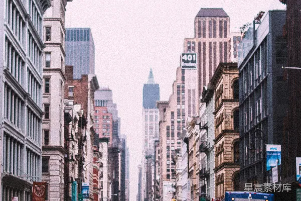 高清摄影 行人过马路