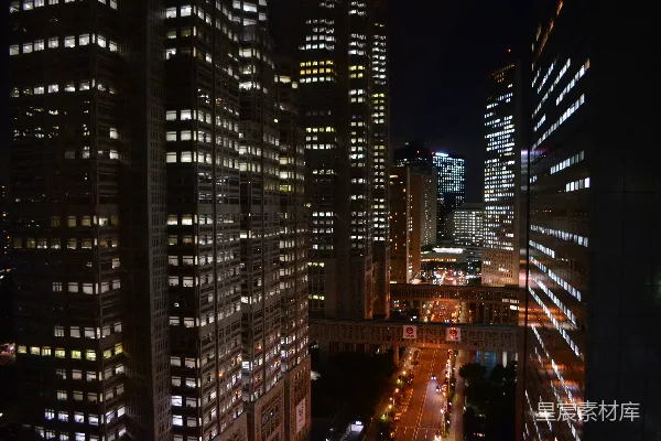 高清摄影 城市建筑夜景