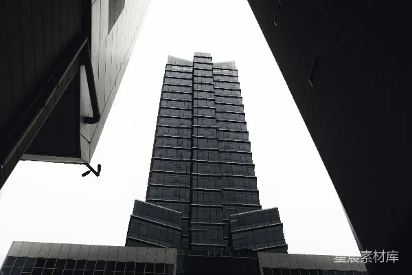 高清摄影 低角度拍摄高层建筑