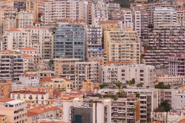 高清摄影 白天的城市建筑物俯瞰图