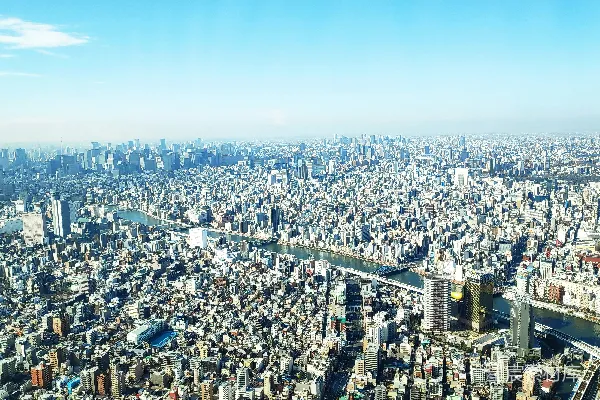高清摄影 城市建筑在白天的空中俯瞰图
