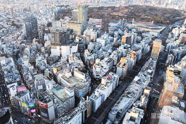 高清摄影 城市建筑物的白天俯瞰图