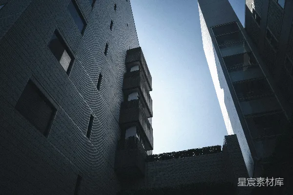 高清摄影 高层建筑的低角度摄影
