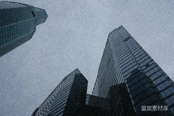 高清摄影 一组摩天大楼