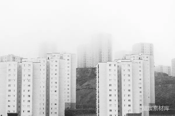 高清摄影 一组建筑物
