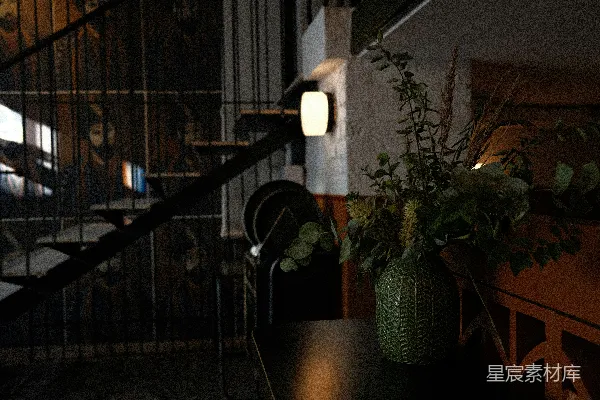 高清摄影 绿色盆栽植物放在棕色木制桌子上