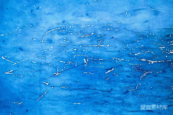 高清摄影 白蓝抽象画