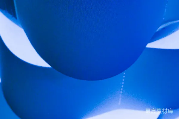 高清摄影 建筑物内部的照明装置特写