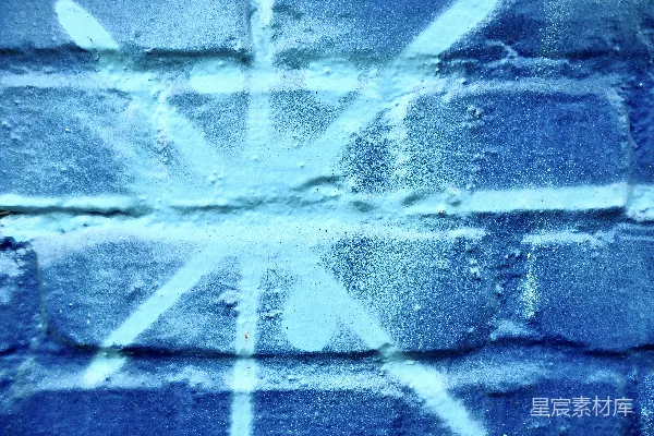高清摄影 棕色混凝土墙上的身影