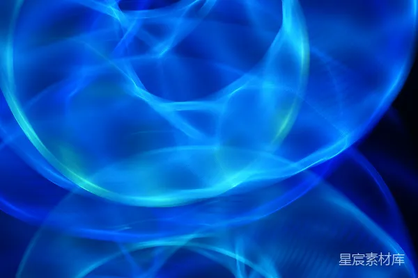 高清摄影 蓝白光数字壁纸
