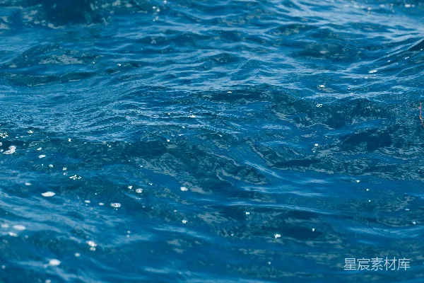 高清摄影 一个人在海里冲浪板上游泳