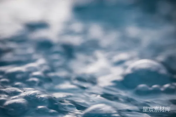 高清摄影 模糊的照片，海洋的海水