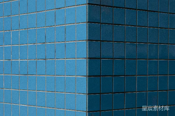 高清摄影 蓝色和白色的混凝土建筑
