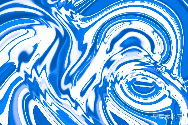 高清摄影 抽象的蓝白相间的漩涡图案