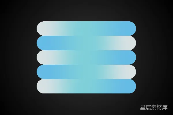 高清摄影 黑色背景中的浅蓝色图标