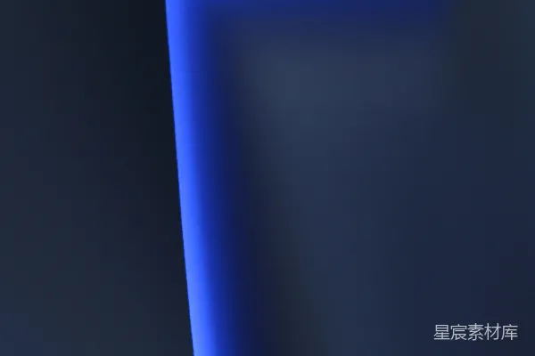 高清摄影 黑色平板电视打开，显示蓝屏。
