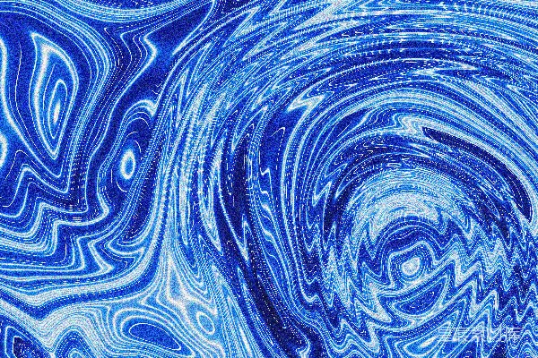 高清摄影 抽象的蓝白旋涡图案