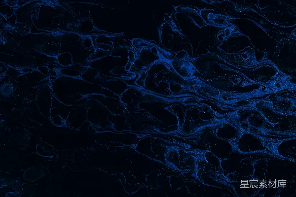 高清摄影 蓝黑抽象画