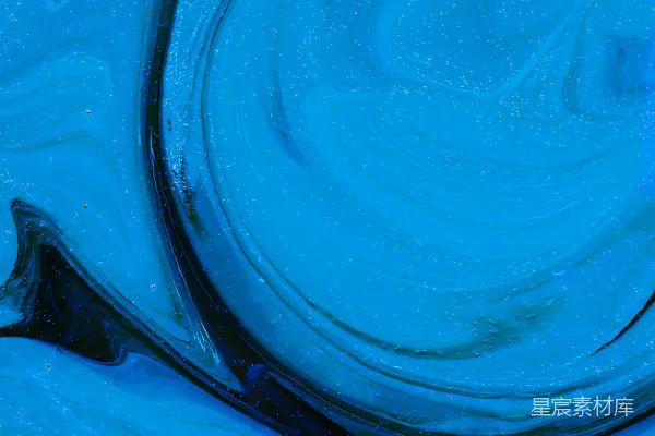 高清摄影 蓝黑抽象画