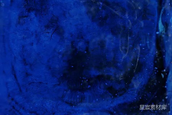 高清摄影 蓝白抽象画