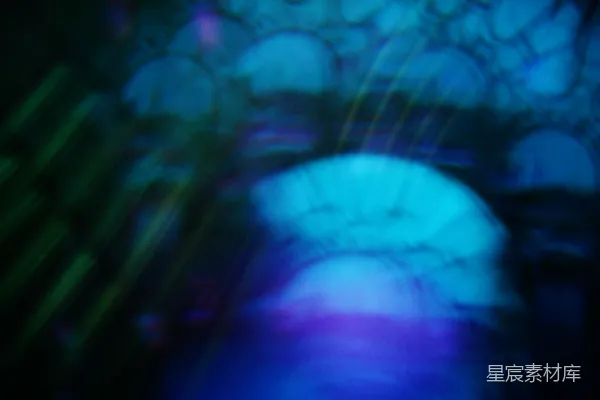 高清摄影 蓝色和绿色的光斑背景