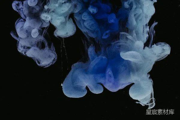 高清摄影 黄白烟雾插图