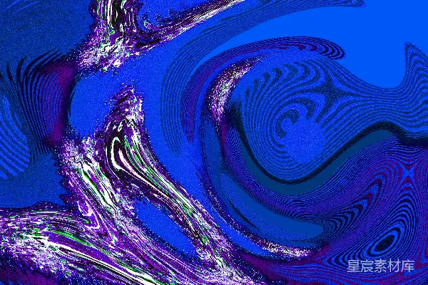 高清摄影 涡旋的蓝色和紫色形成了一种抽象的图案。