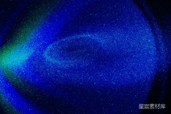 高清摄影 蓝色和绿色的背景上有星星。