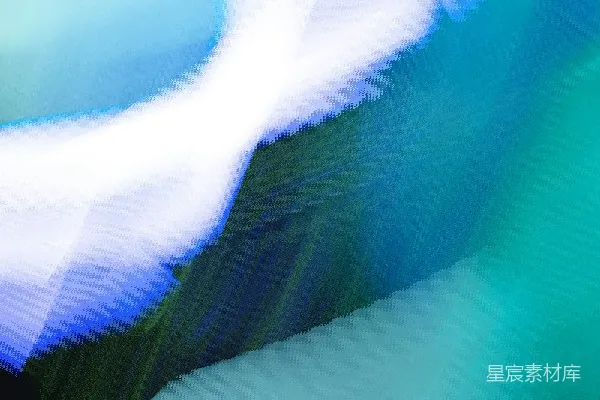 高清摄影 模糊的蓝白相间的物体照片