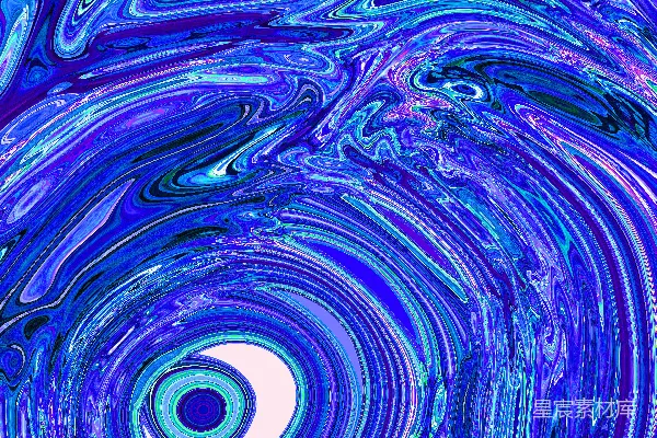 高清摄影 蓝紫色的抽象旋涡图案