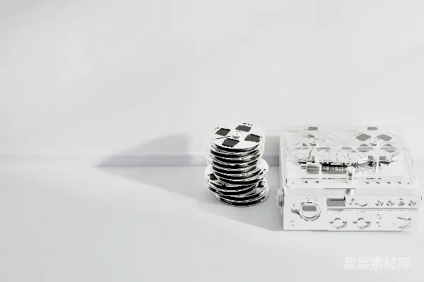 高清摄影 一叠硬币放在白色桌面上。