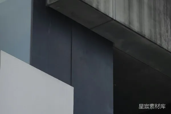 高清摄影 建筑细节包含几何形状和色彩。