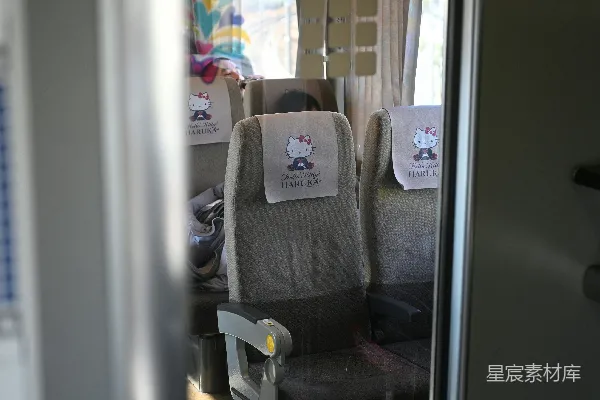 高清摄影 火车车厢内部的视角